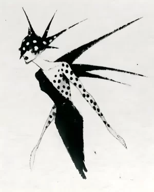 "Lady Malaria" art print by Gorgona