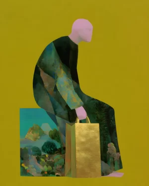 "And again" art print by grapfique