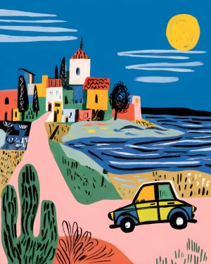 "Arriving home" art print by yourstruly