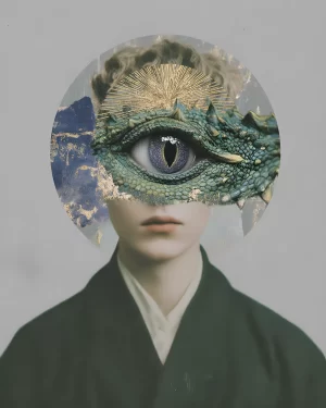 "Beyond" art print by Nikichan