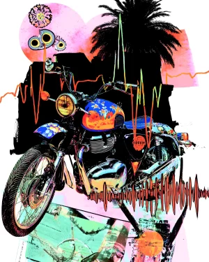 "Bike" art print by DeviationNation