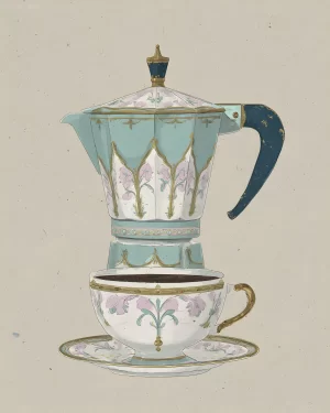 "Coffee" art print by mapofyou