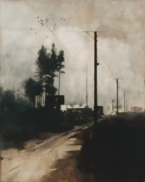 "exhome" art print by tradhorse