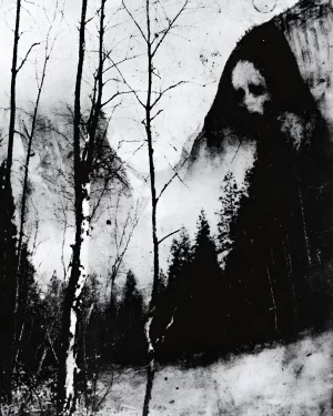 "God in the trees" art print by Koldianov