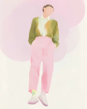 "Just" art print by grapfique