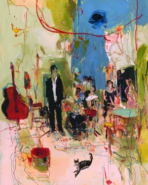 "Orchestra" art print by BookOfPeople