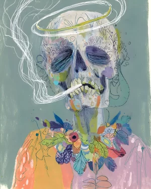 "Smoke" art print by Thefairytail