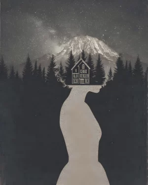 "Thinking of home" art print by Koldianov