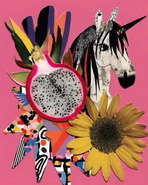 "Unicorn 2" art print by Enpty