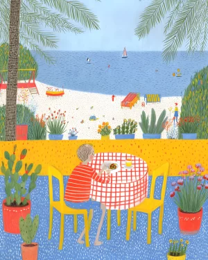 "Vacation" art print by Zorana