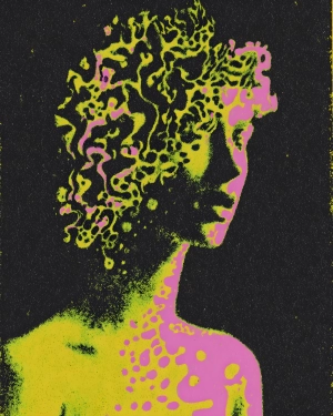 "Liquid brain" art print by crazysteve