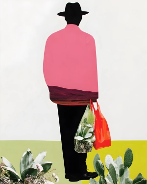 The Pink Cloak Walker