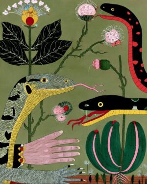 lizard wall art